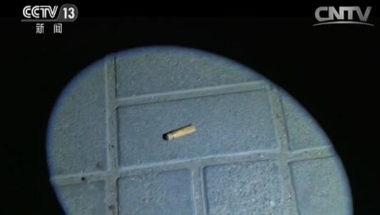 The cigarette butt left by the suspect at the scene